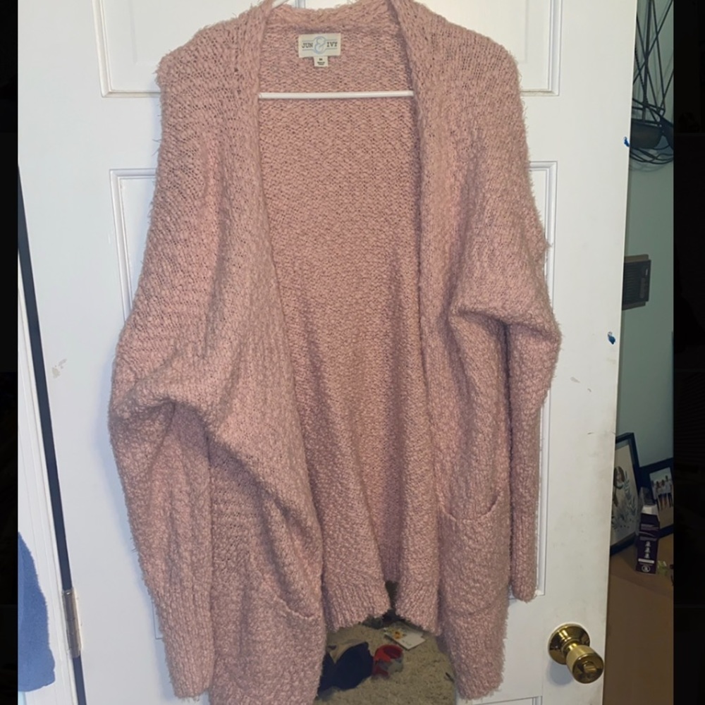 Cozy Pink Cardigan💗